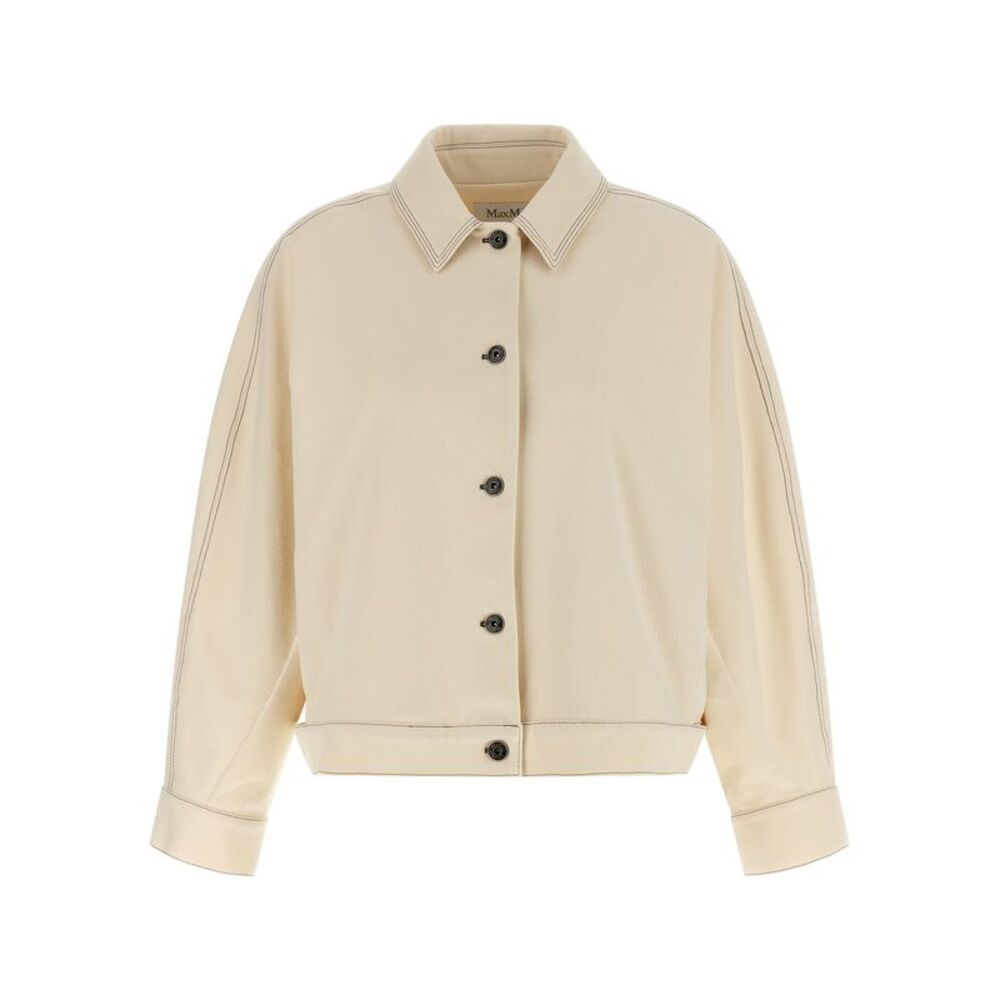 Max Mara Beige Cotton Women's Jacket
